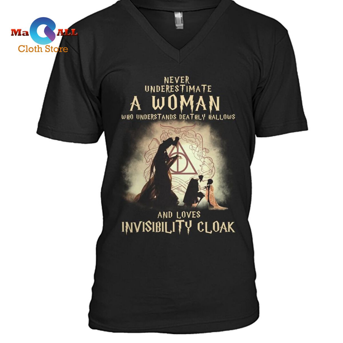 [NEW] A Woman Who Understands Deathly Hallows And Loves Invisibility Cloak T-Shirt