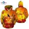 [NEW] Halloween Pumpkin Witch All Over Print For Men & Women AOP Tee Hoodie Sweatshirt 3D