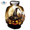 [NEW] Bigfoot Funny Halloween All Over Print For Men & Women AOP Tee Hoodie Sweatshirt 3D