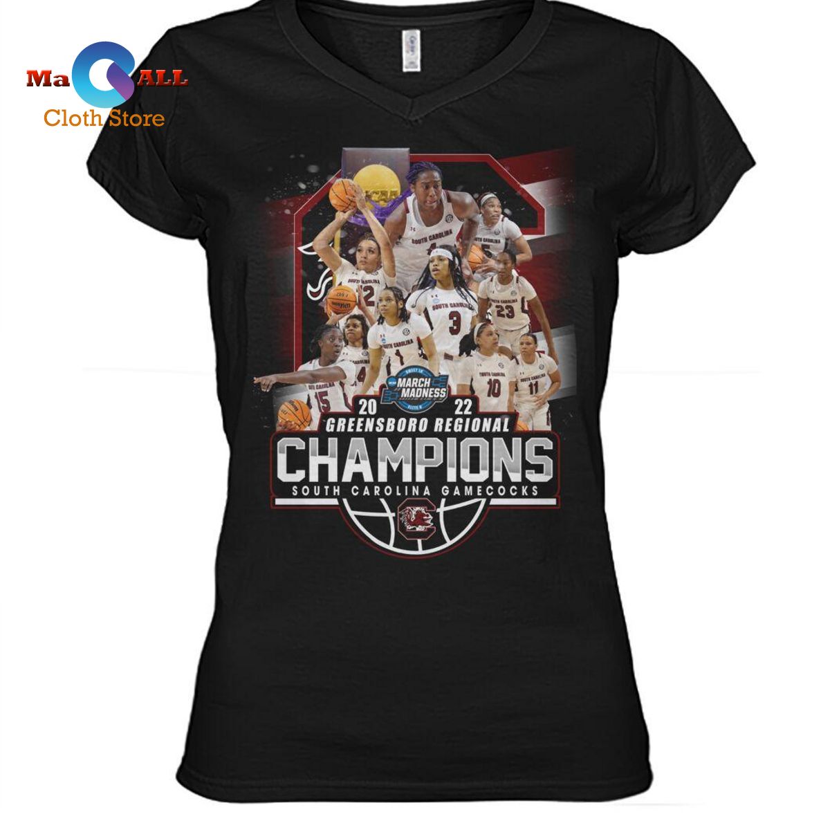 [NEW] South Carolina Gamecocks Greensboro Regional Champions 2022 T-Shirt