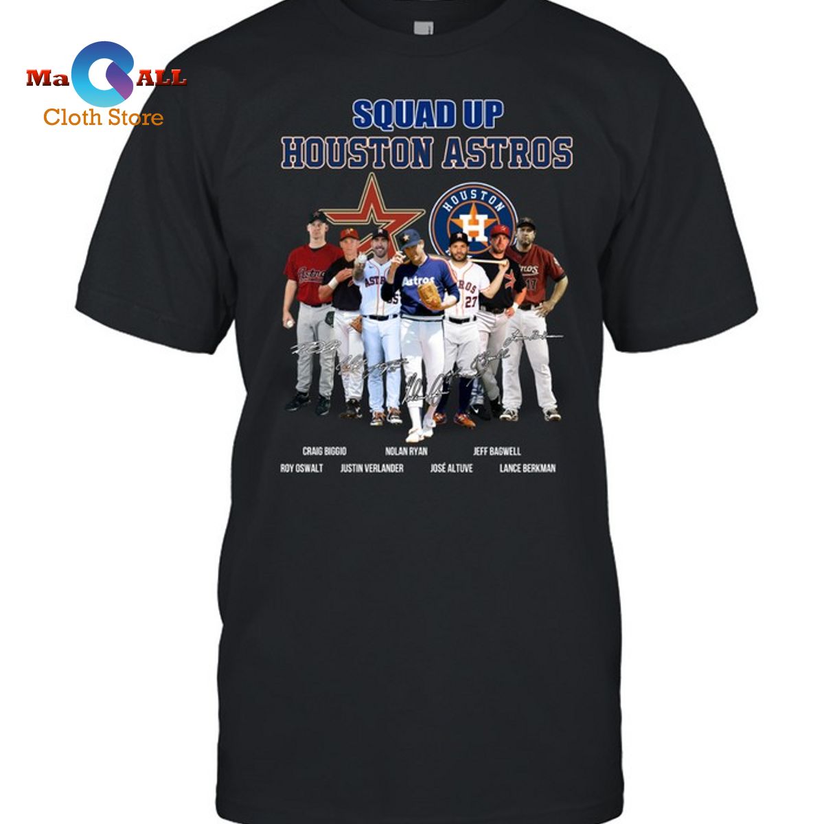 [NEW] Squad Up Houston Astros  Sport T-Shirt