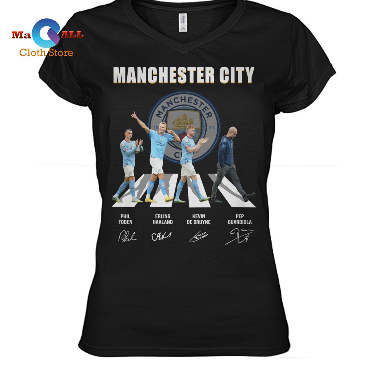 [NEW] Manchester City Signatures Memories T-Shirt
