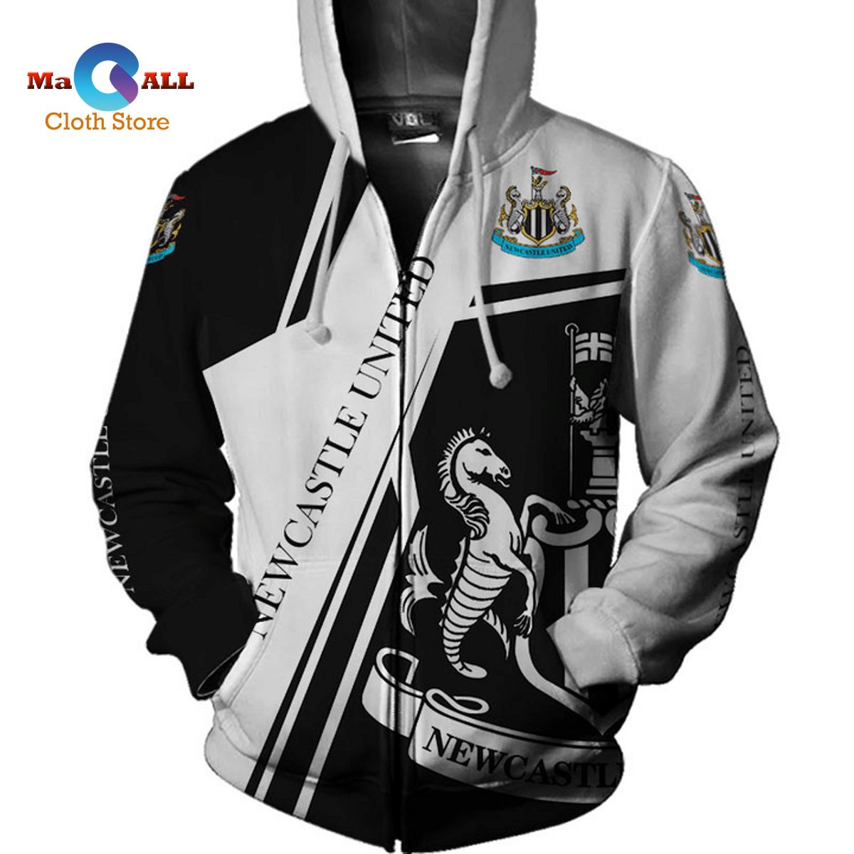 [NEW] Newcastle United FC Apparels Fans Hoodie Sweatshirt 3D
