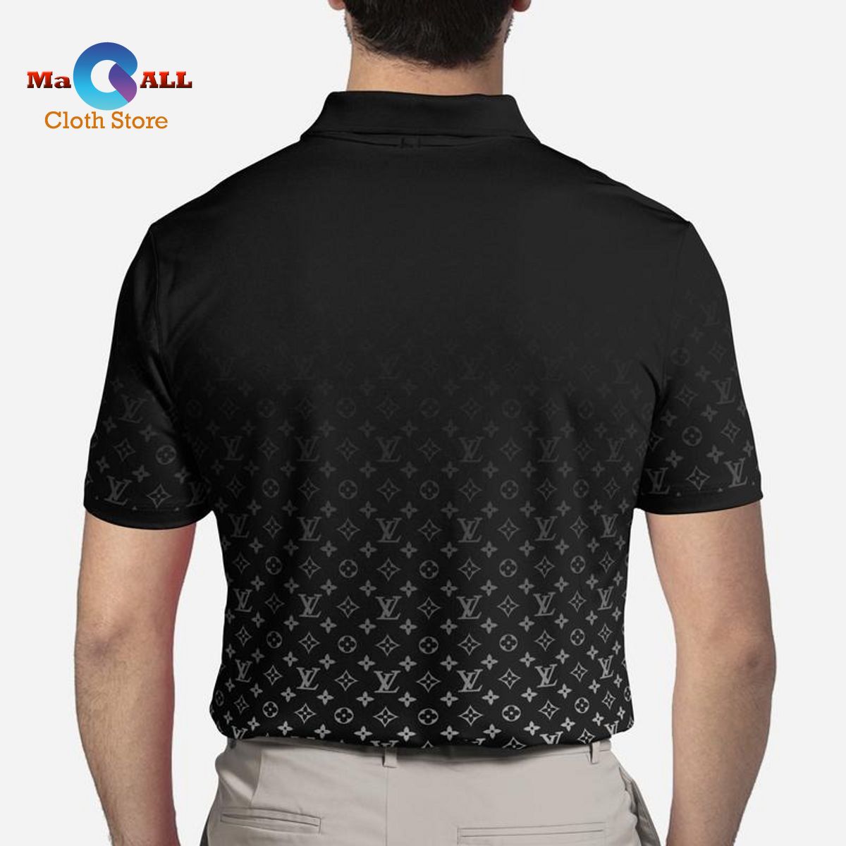 NEW] Louis Vuitton Embossed Pattern Luxury Premium For Men LV Polo Shirt -  Macall Cloth Store - Destination for fashionistas