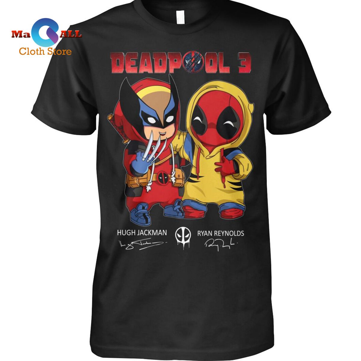 [NEW] Deadpool 3 Signatures T-Shirt