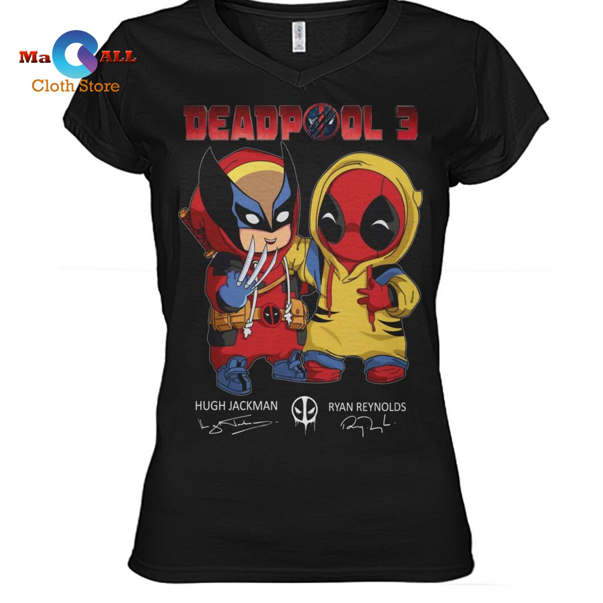 [NEW] Deadpool 3 Signatures T-Shirt