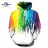 [NEW] Splashed Paint Hoodie Sweatshirt 3D