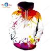 [NEW] Splash Paint Hoodie Sweatshirt 3D
