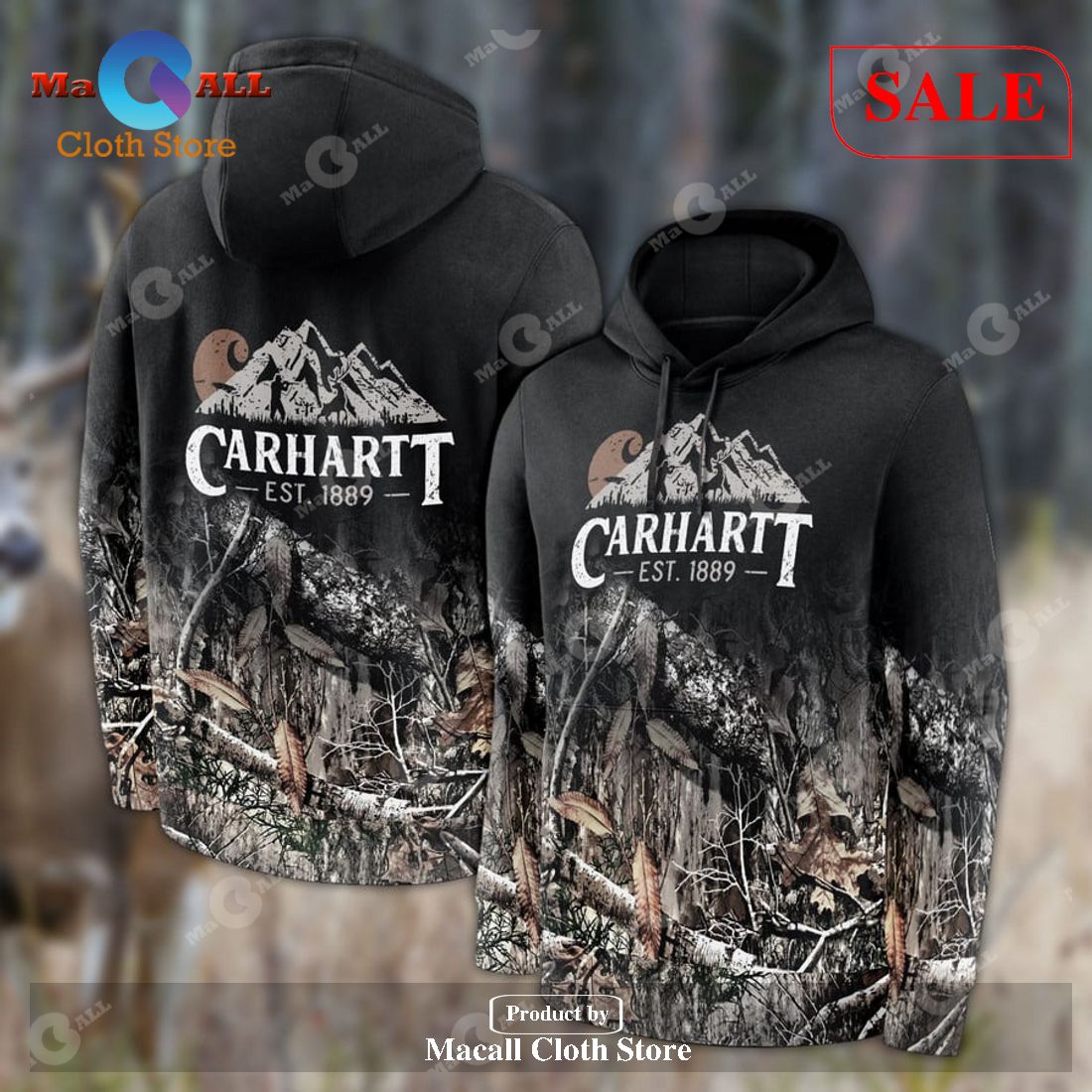 [SALE] CH Camouflage AOP Hoodie Sweatshirt 3D LIMITED EDITION