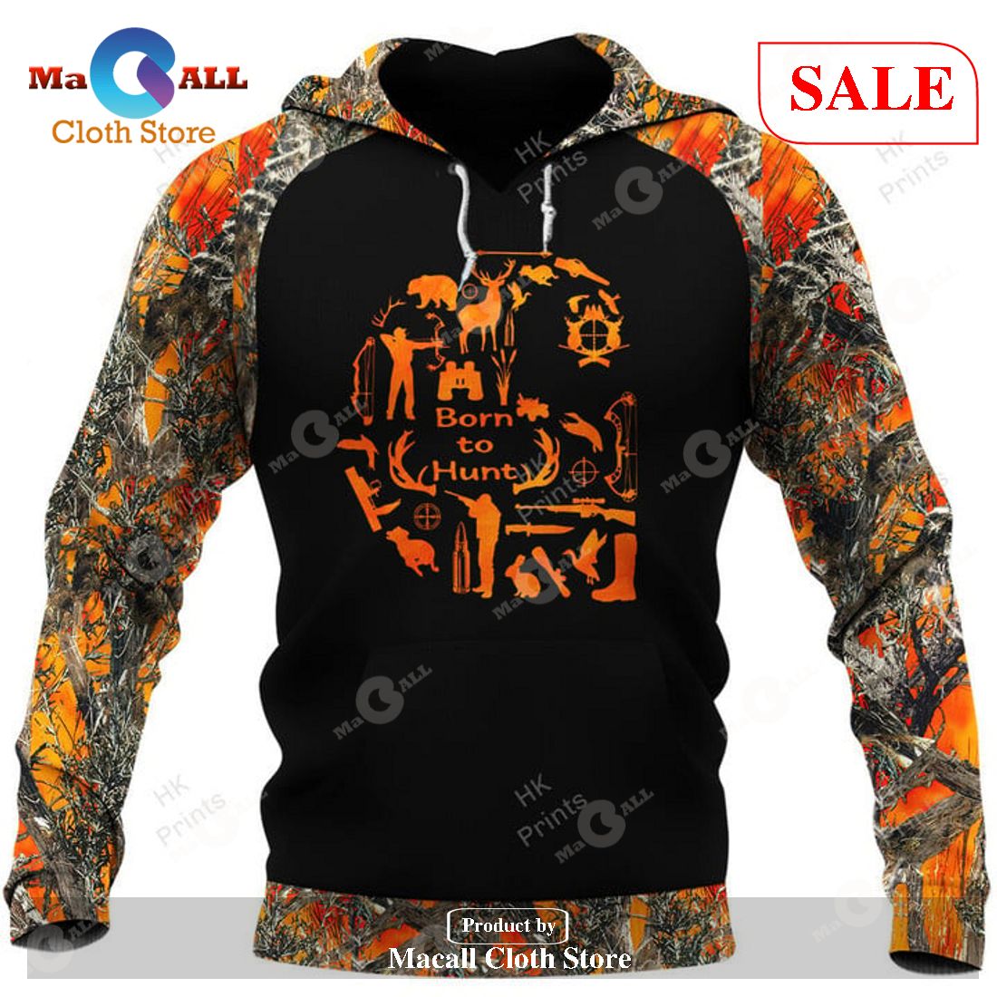 [SALE] CH Hunting Pattern Orange Camouflage Hunting Apparels LIMITED EDITION
