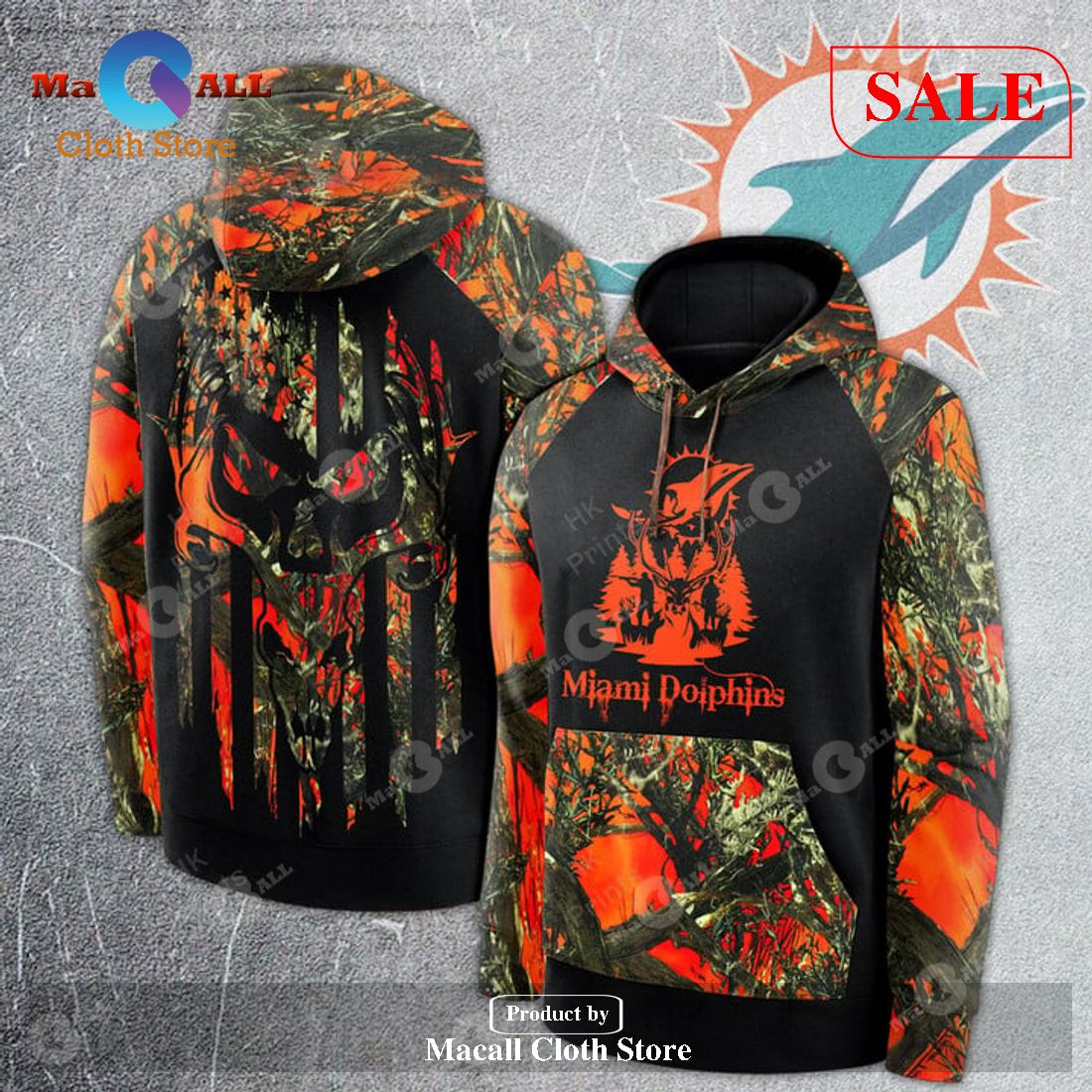 20% OFF Miami Dolphins Camo Hoodie 3D Printed - Limited Quantities – 4 Fan  Shop