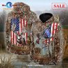 [SALE] Personalized Ua Hunting Skull Flag Men AOP Hoodie Sweatshirt 3D LIMITED EDITION