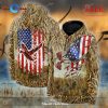 [SALE] UA Duck Fur Hunting American Flag AOP Hoodie Sweatshirt 3D LIMITED EDITION