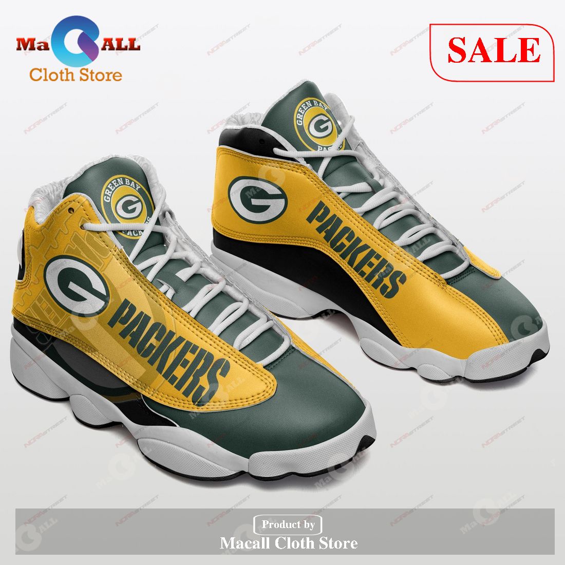 [SALE] Green Bay Packers Air Jordan 13 Sneakers Sport Shoes