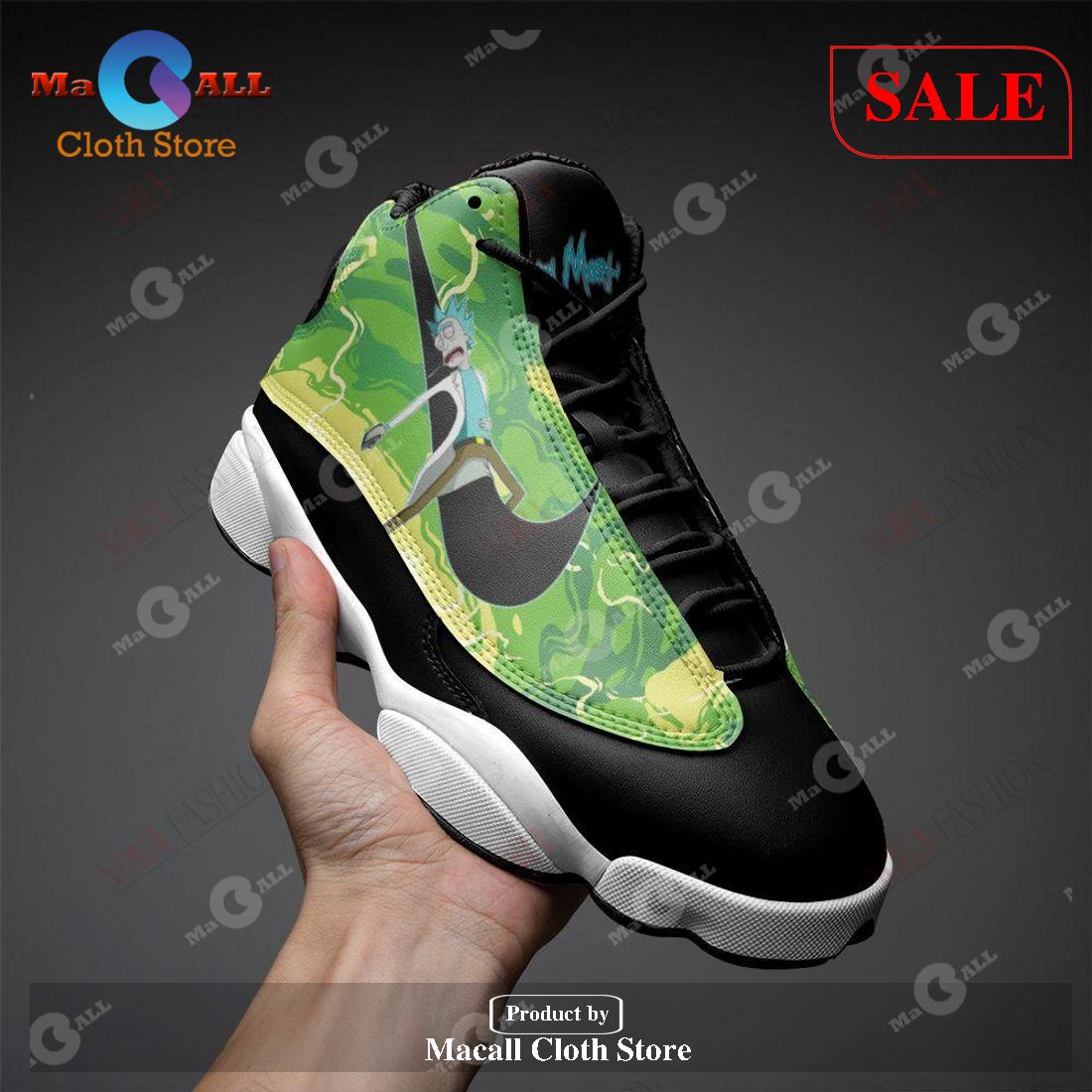 SALE] And Morty Air Jordan 13 Sneakers Sport - Macall Store - for fashionistas