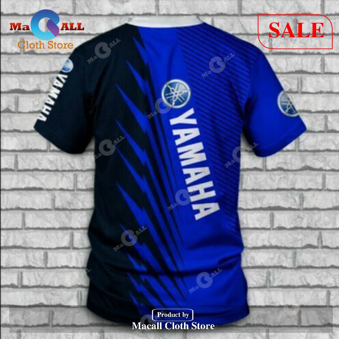 [SALE] Yamaha Blue Racing Gift For Men T-Shirt 3D