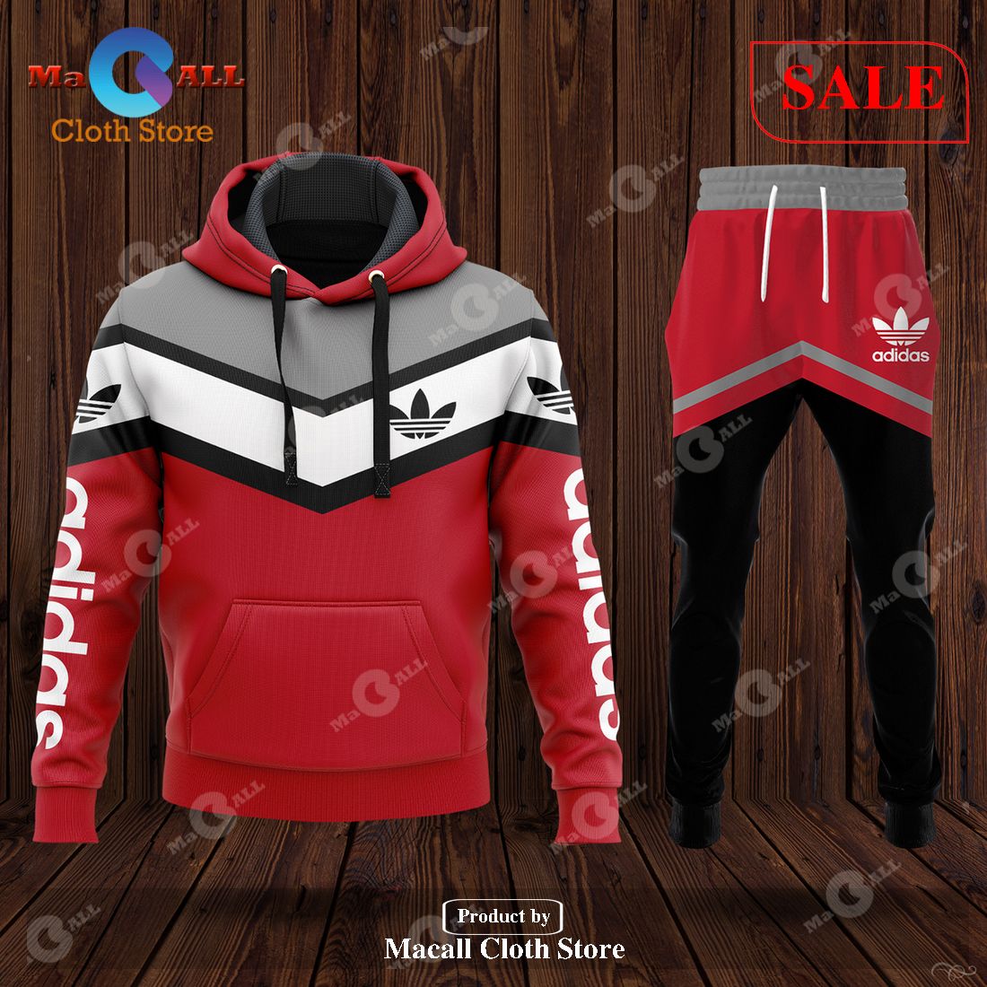 [SALE] Adidas Premium Fashion All Over Printed Hoodie Sweatshirt 3D LIMITED EDITION – ADD001525