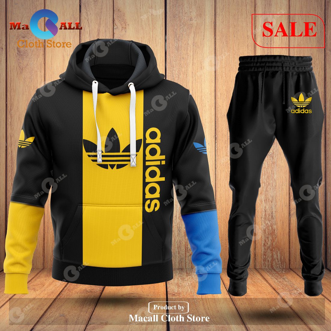 [SALE] Adidas Premium Fashion All Over Printed Hoodie Sweatshirt 3D LIMITED EDITION – ADD001533
