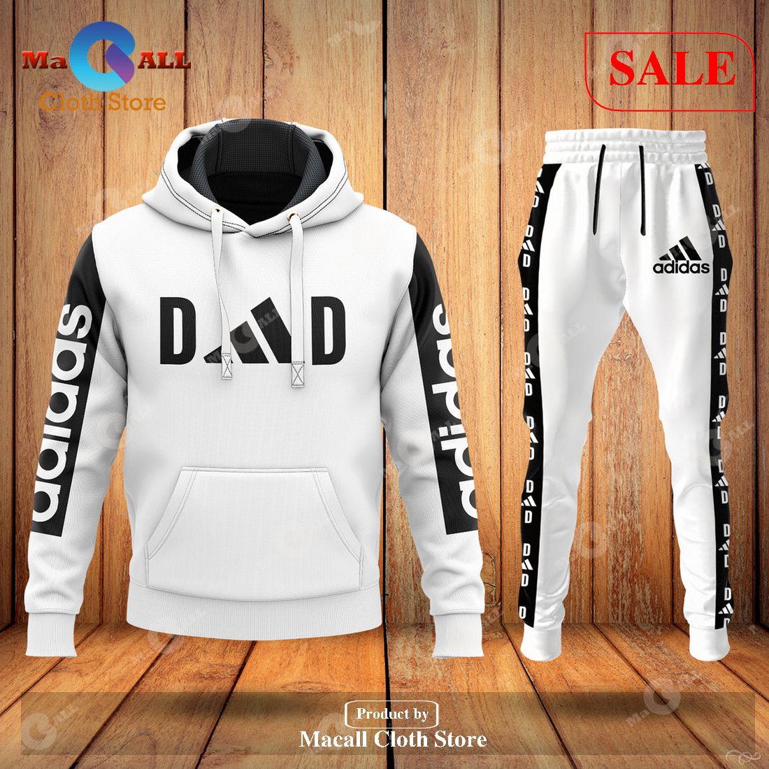 [SALE] Adidas Premium Fashion All Over Printed Hoodie Sweatshirt 3D LIMITED EDITION – ADD001541