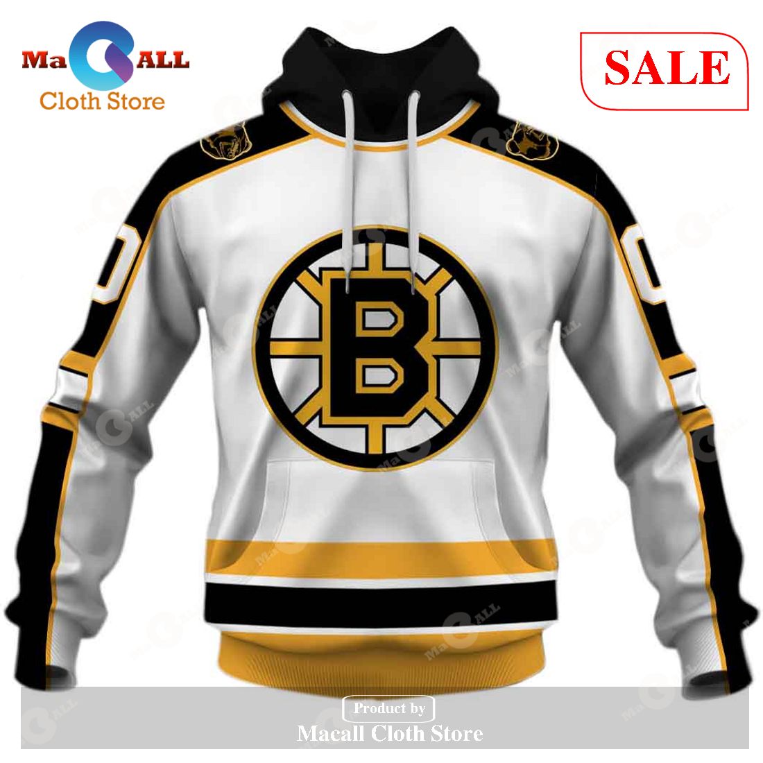 [SALE] Personalized Boston Bruins 1995- 1996   2005- 2006 Vintage Home Jersey Hoodie Sweatshirt 3D