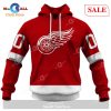 [SALE] Personalized Edmonton Oilers 80s Throwback Vintage Hockey Away Jersey Hoodie Sweatshirt 3D