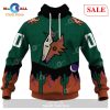[SALE] Personalized Phoenix Coyotes Arizona Coyotes 90s Vintage Away Jersey Hoodie Sweatshirt 3D