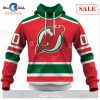 [SALE] Personalized Vintage NHL New Jersey Devils Throwback Jersey White Hoodie Sweatshirt 3D