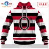 [SALE] Personalized Vintage NHL Ottawa Senators Jersey Hoodie Sweatshirt 3D