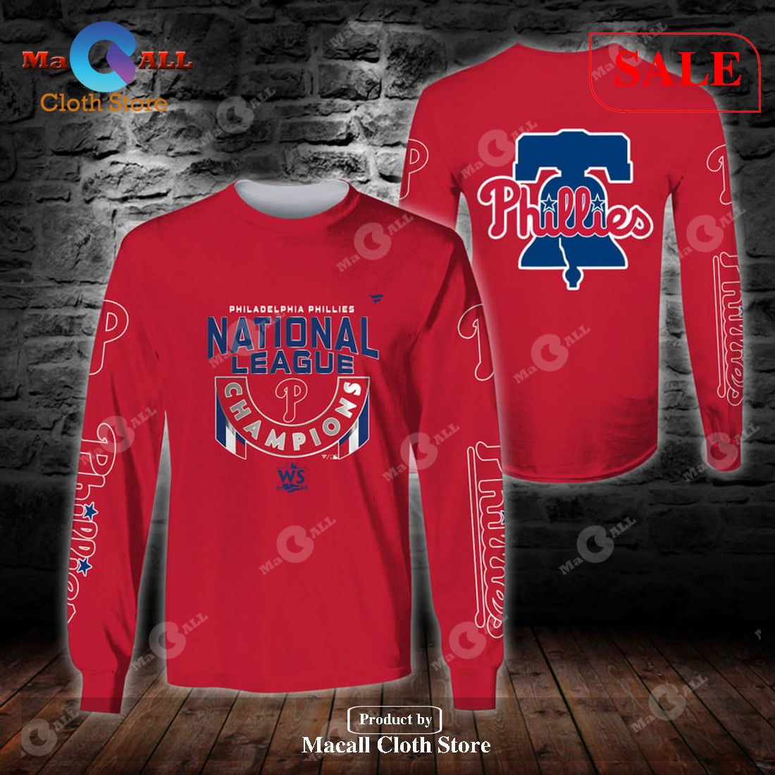 [SALE] Philadelphia Phillies National League Hoodie Sweatshirt 3D LIMITED EDITION