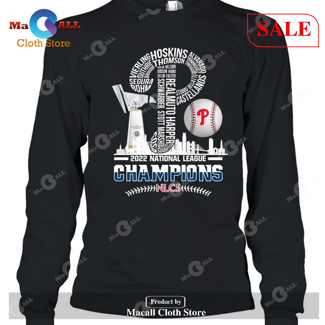 Original mLB Men's 2022 National League Champions Philadelphia Phillies  Roster T-Shirt, hoodie, sweater, long sleeve and tank top