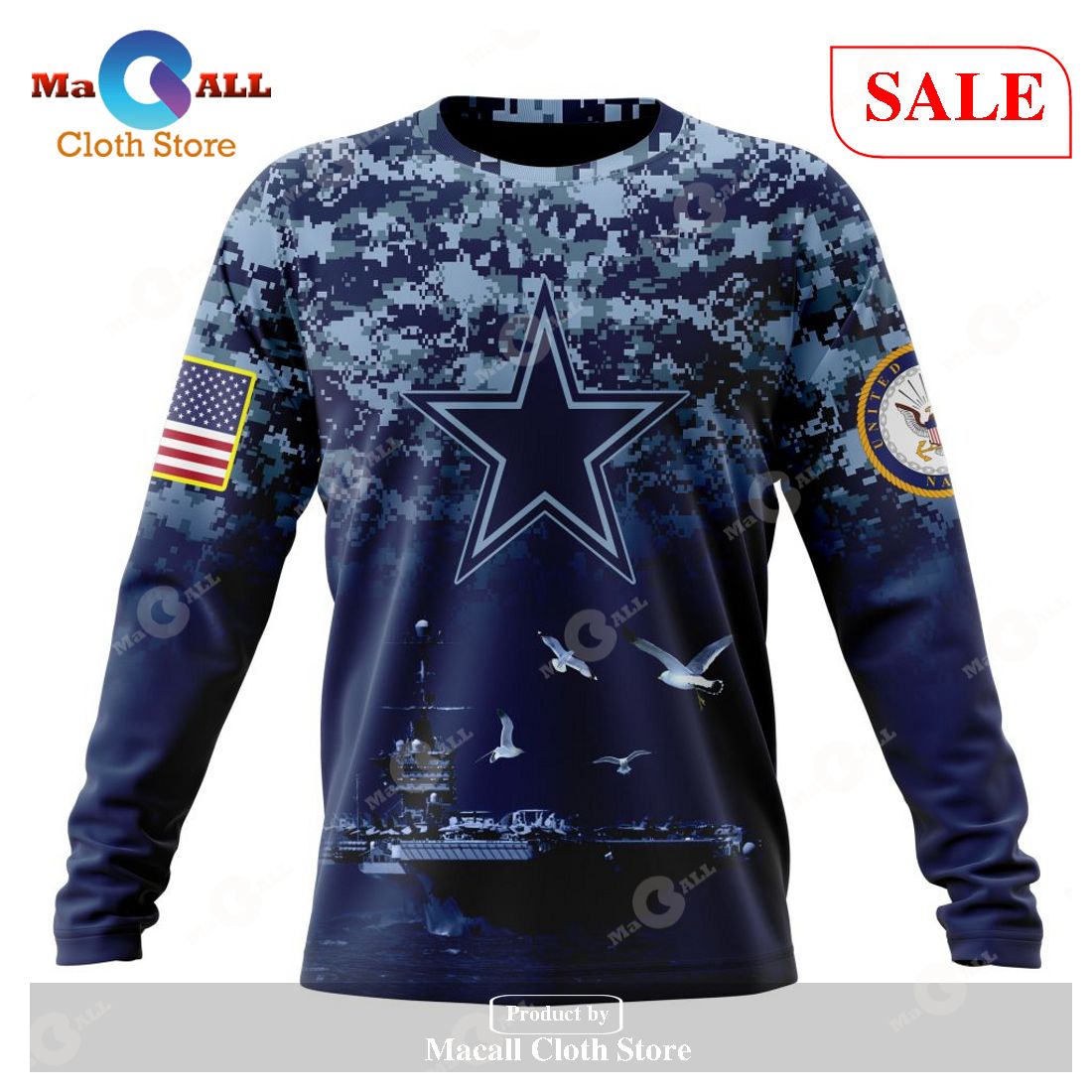 Dallas Cowboys Veterans Hoodie