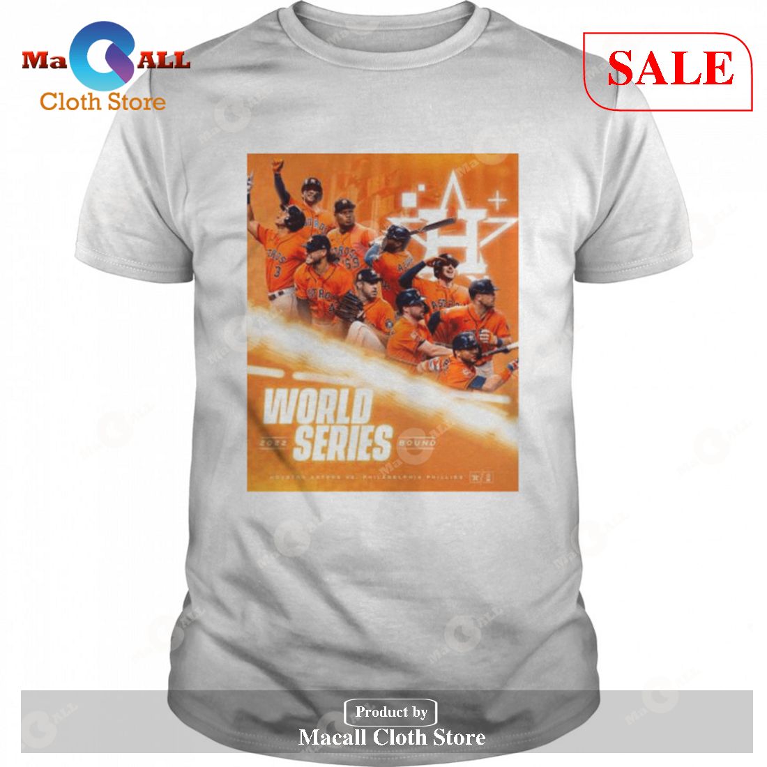 [SALE] The houston astros world series 2022 bound T-Shirt