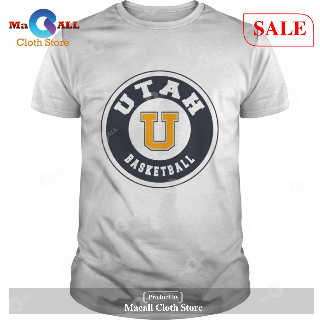[SALE] Utah Basketball Logo T-Shirt
