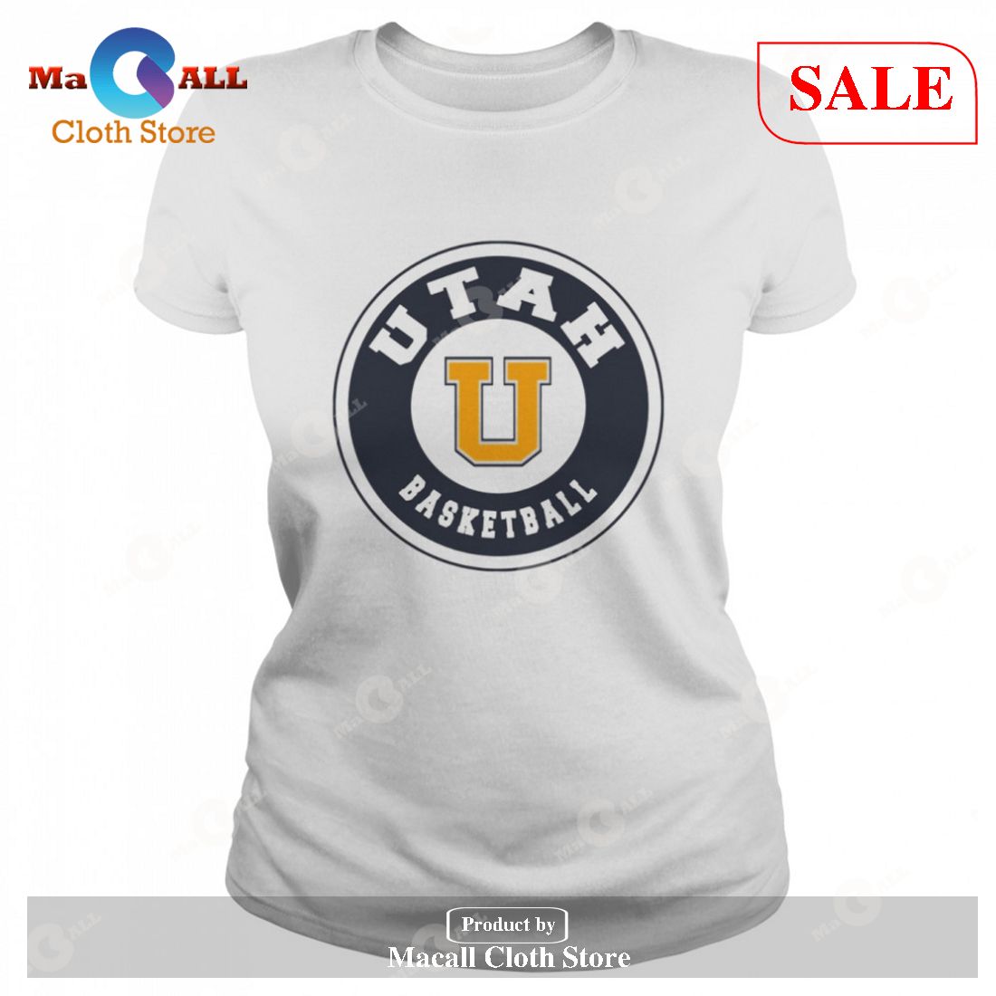 [SALE] Utah Basketball Logo T-Shirt