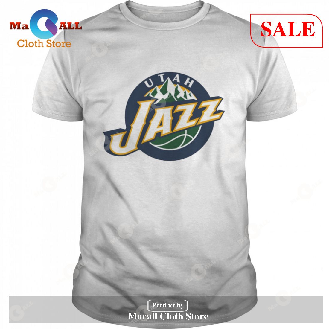[SALE] Utah Jazz Logo Basketball Team T-Shirt