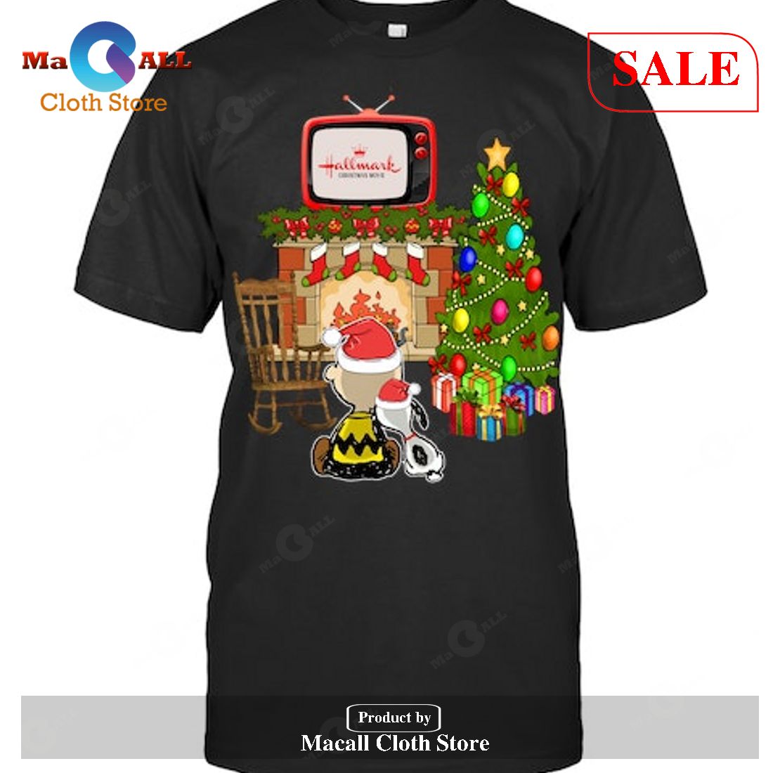 [SALE] Hallmark Christmas Movie Watching-Unisex T-Shirt