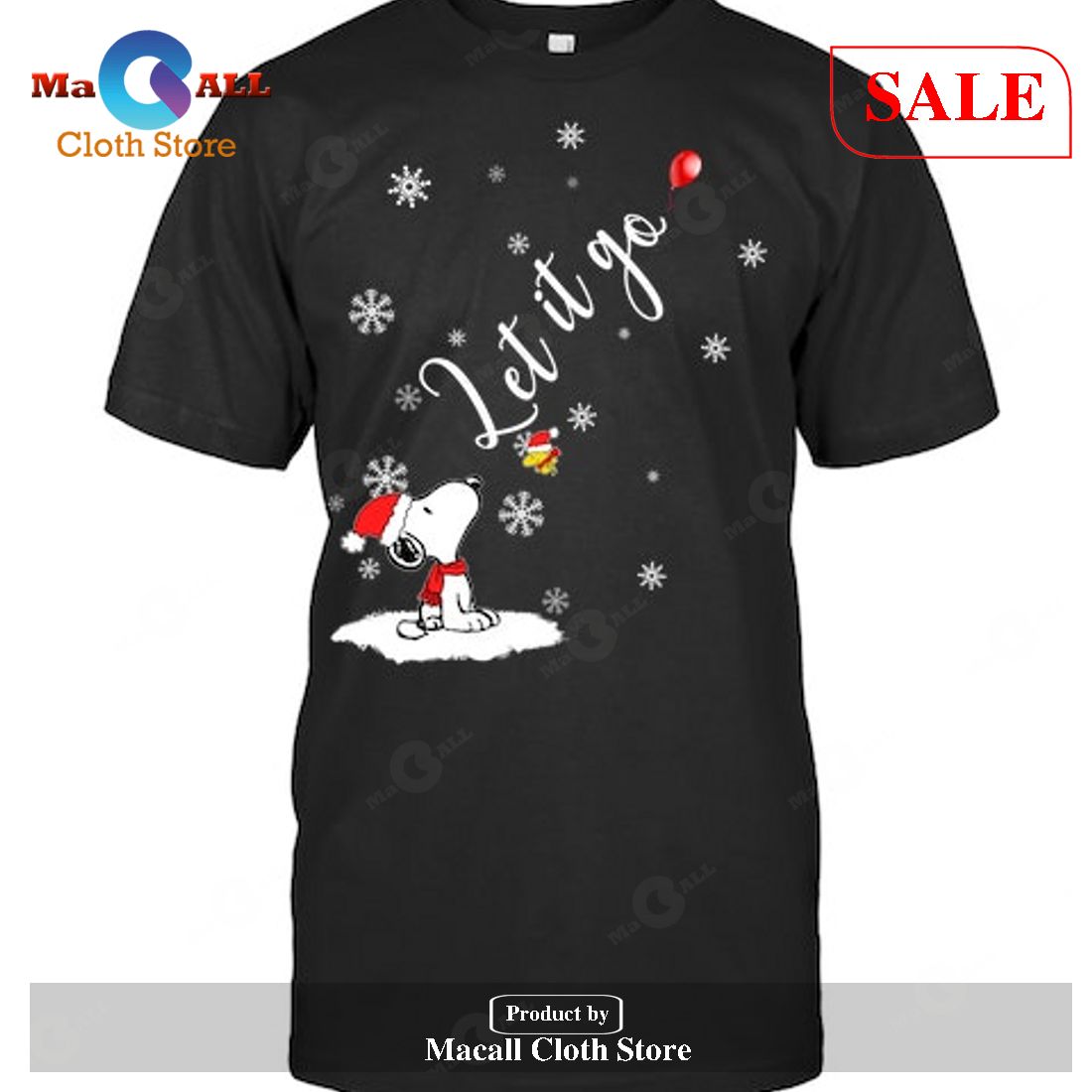 [SALE] Let it Go – Christmas Coming T-Shirt