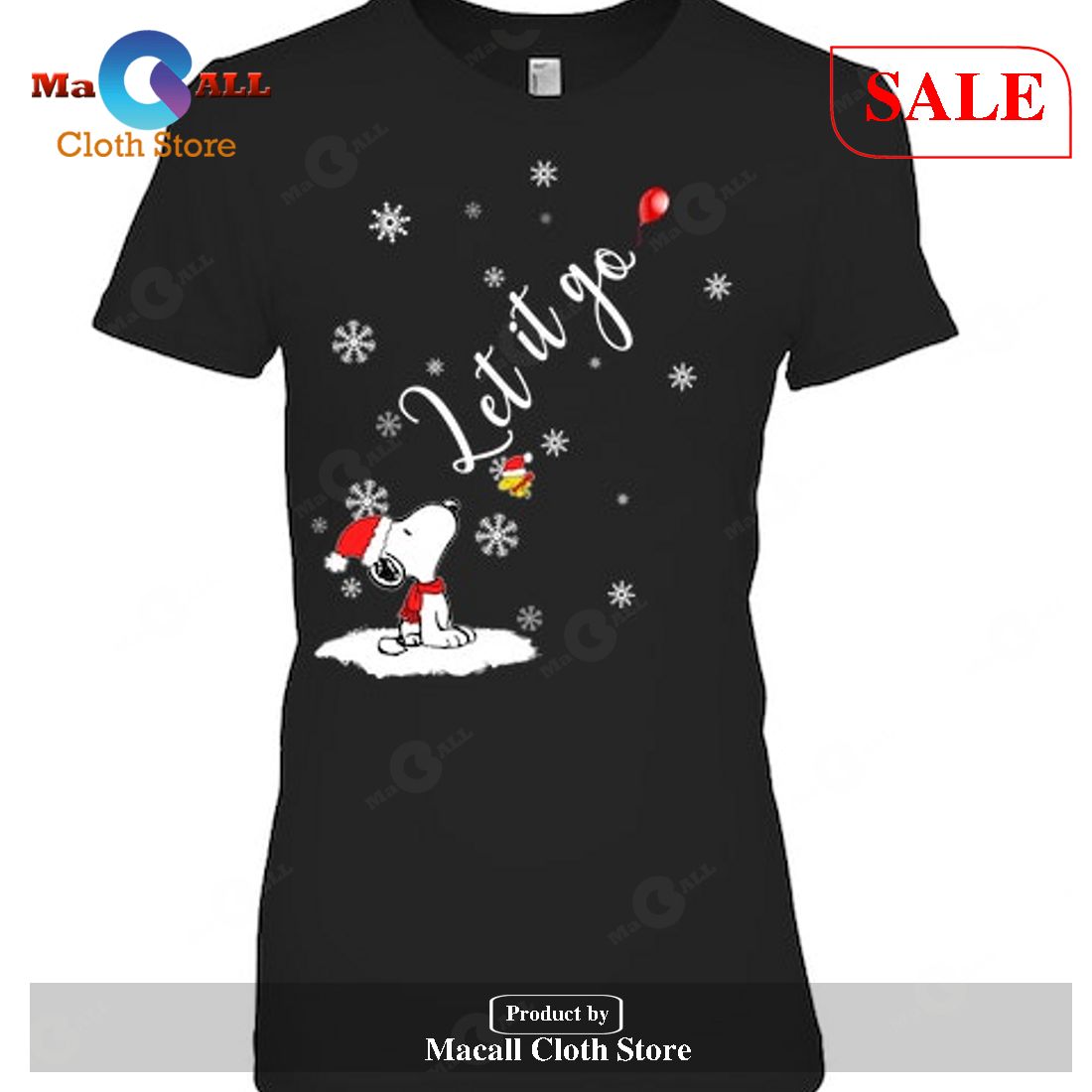 [SALE] Let it Go – Christmas Coming T-Shirt