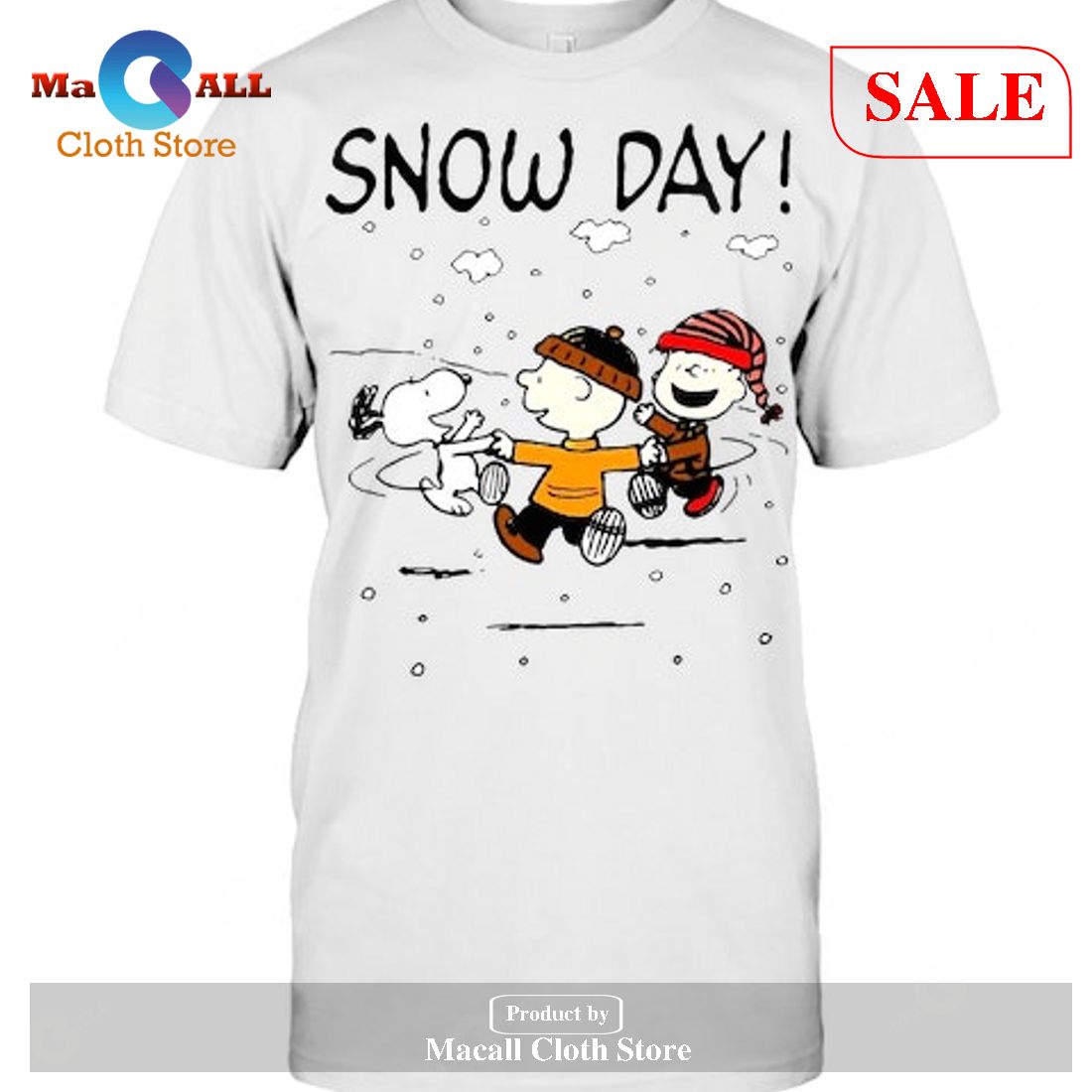 [SALE] Snow Day – The Christmas Atmosphere T-Shirt