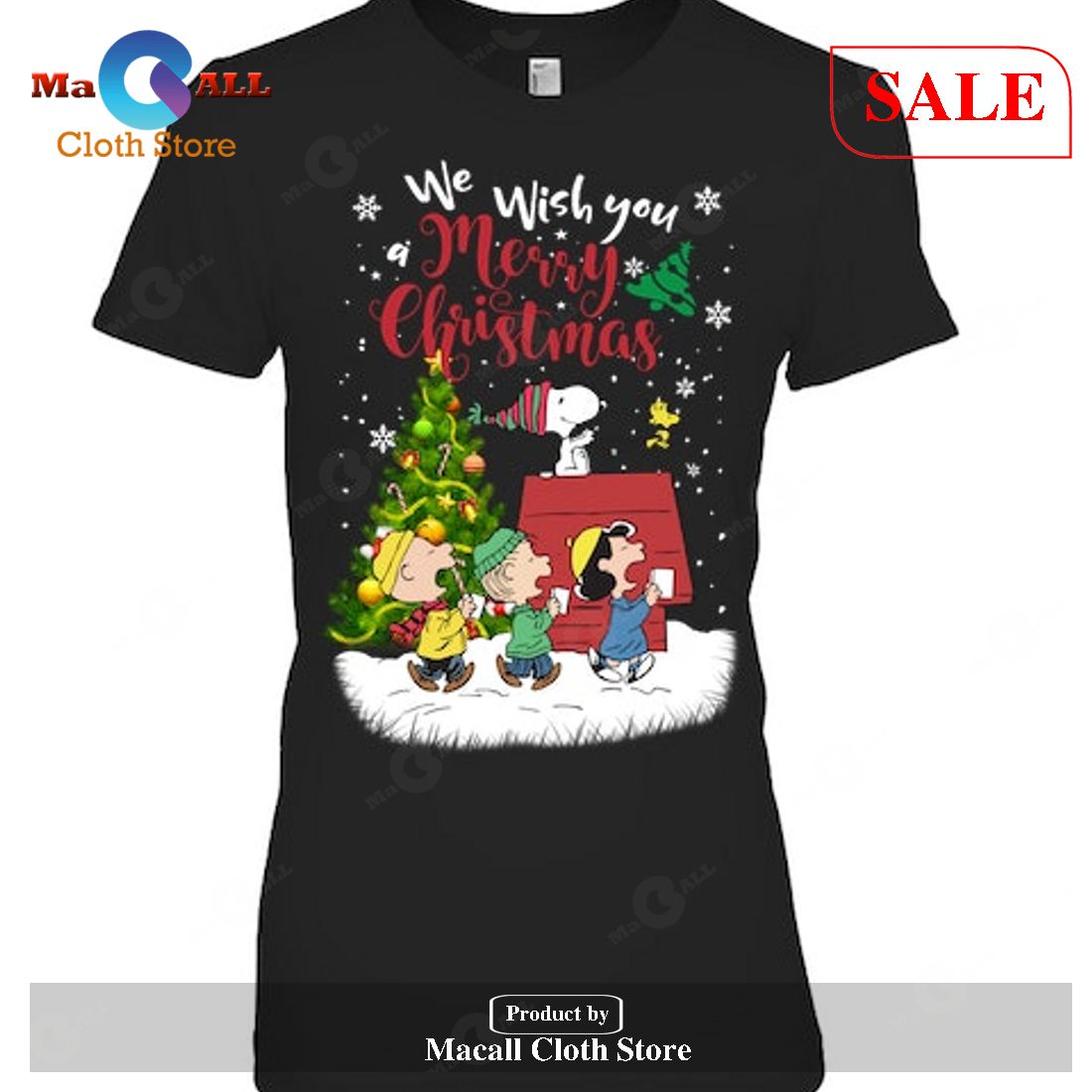 [SALE] We Wish You Merry Christmas-Unisex T-Shirt