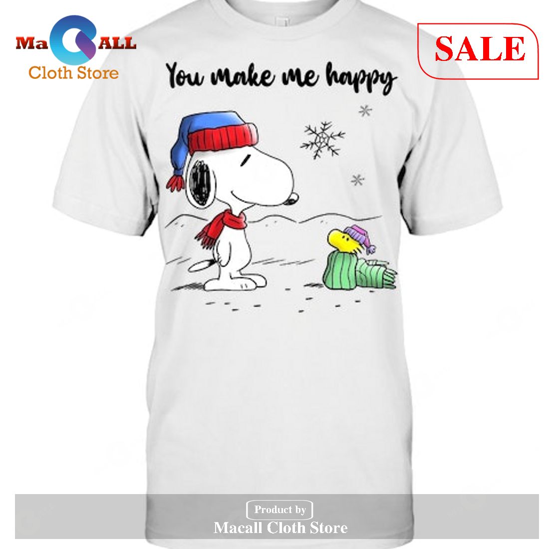 [SALE] You Make Me Happy – The Christmas Atmosphere T-Shirt
