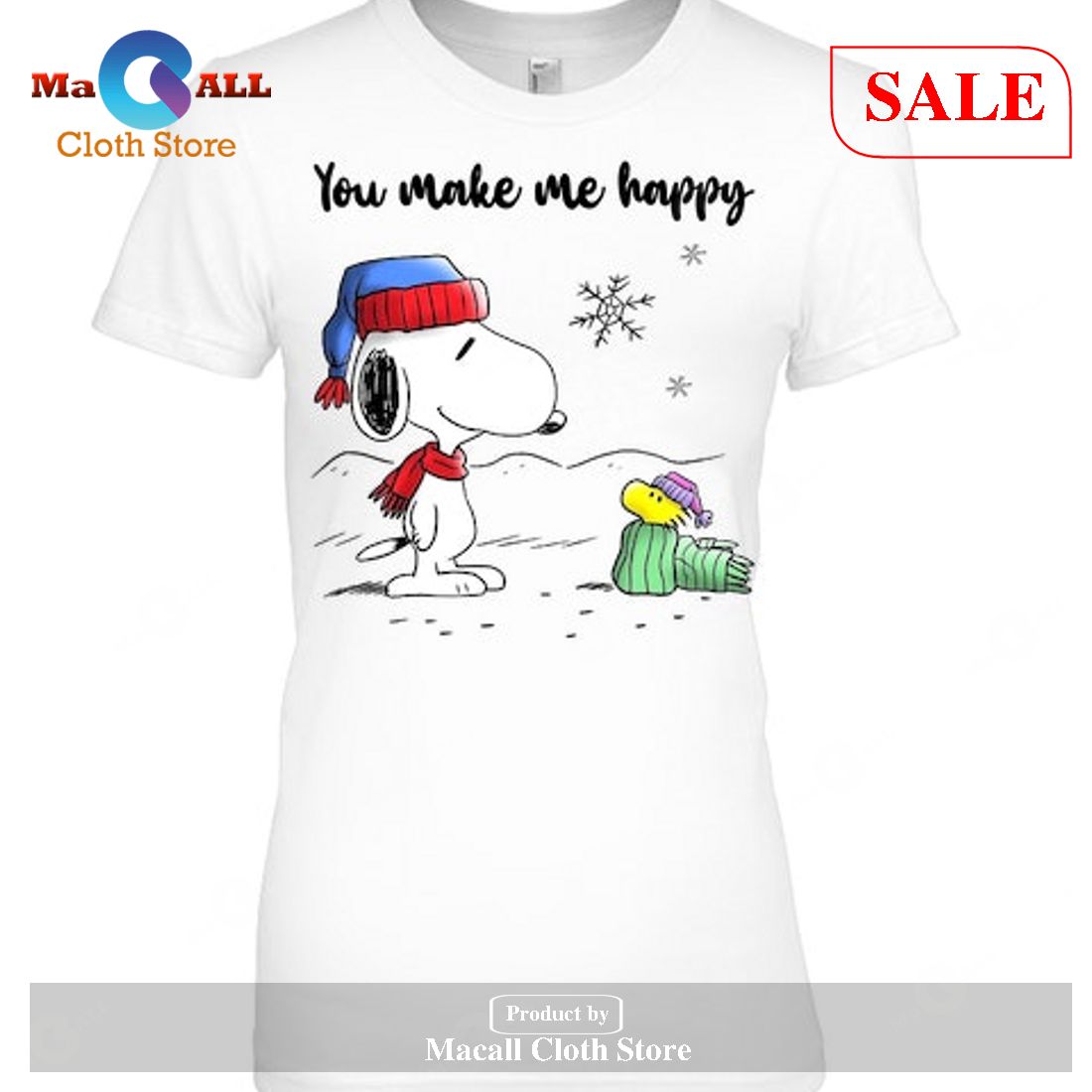 [SALE] You Make Me Happy – The Christmas Atmosphere T-Shirt