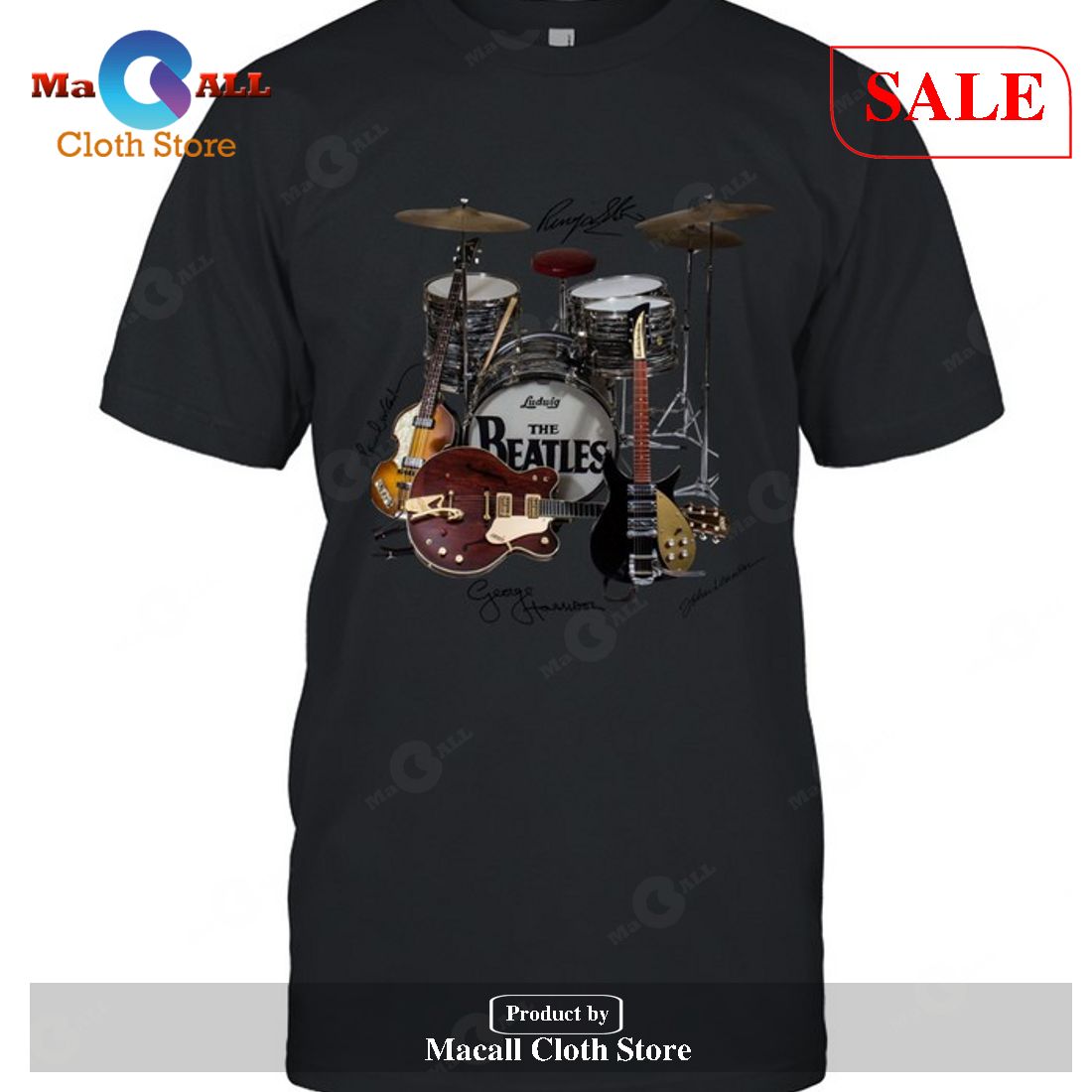 [SALE] The Beatles Apparel Tee T-Shirt