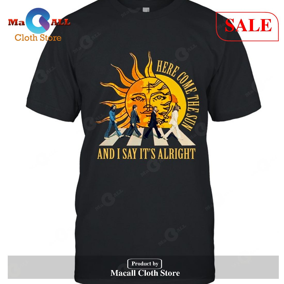[SALE] The Beatles Sunmoon-Unisex T-Shirt