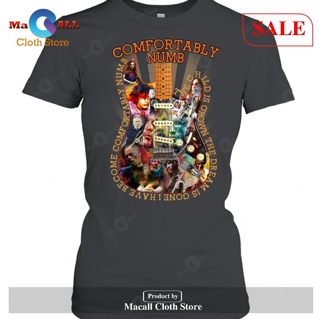 [SALE] Pink Floy Comfortably Numb-Unisex T-Shirt