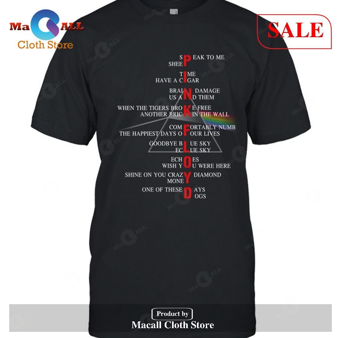 [SALE] Pink Floyd Essentials T-Shirt