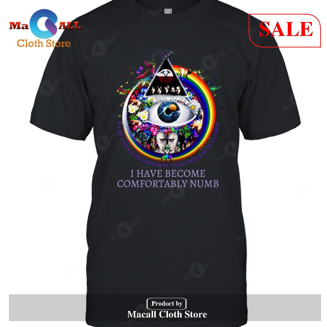 [SALE] Pink Floyd I Have Become Comfortably Numb Essentials T-Shirt