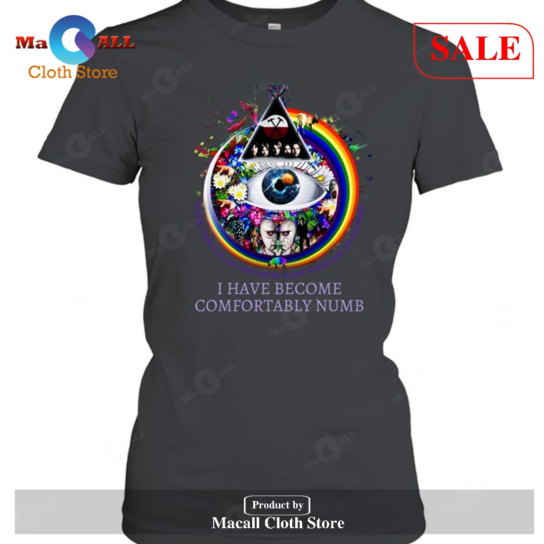 [SALE] Pink Floyd I Have Become Comfortably Numb Essentials T-Shirt