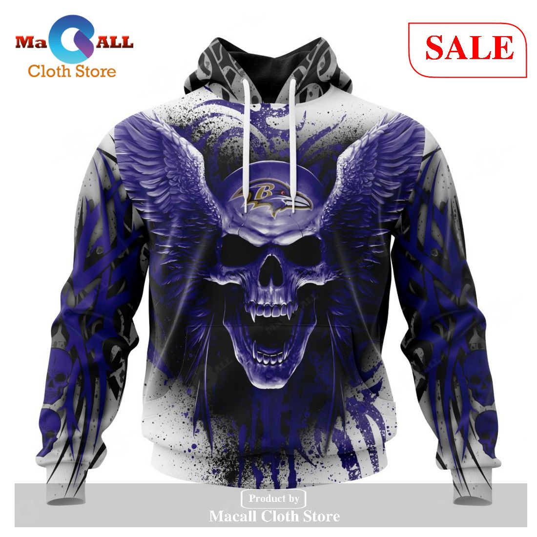 BEST NFL Baltimore Ravens Special Camo Realtree Hunting 3D Hoodie