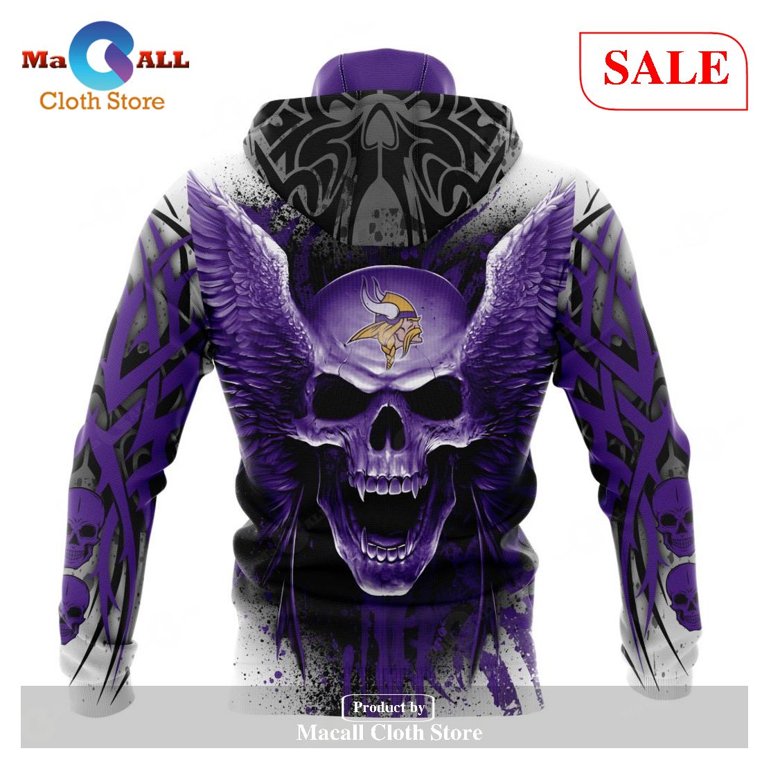 BEST NFL Minnesota Vikings Salute To Service - Honor Veterans And Their  Families 3D Hoodie